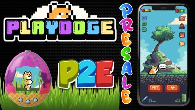 PLAYDOGE PRESALE | The Best P2E Doge Companion Game | Stake 2 Earn 443% APY | Im Buying Now