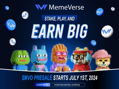 Stake, Play, and Earn: MemeVerse Introduces $MVO Token Presale